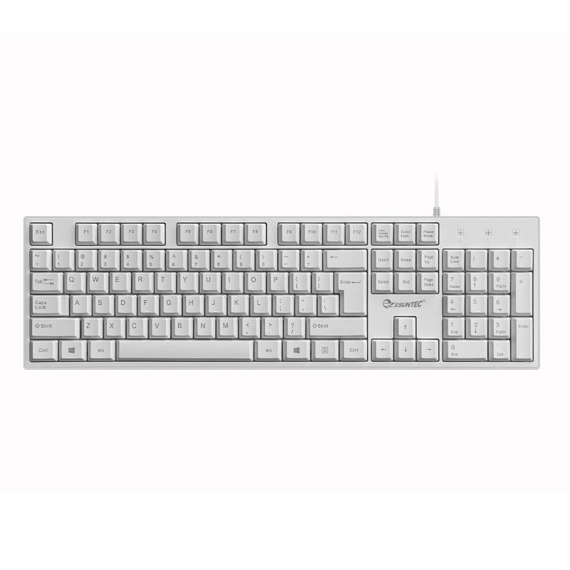 K-101 Portable USB Wired Keyboard High Quality Classic Business Office Computer Accessory Ergonomics